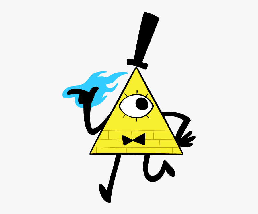 Bill Cipher Illuminati Eye Of Providence Symbol - Bill Cipher Gravity Falls Characters, Transparent Clipart