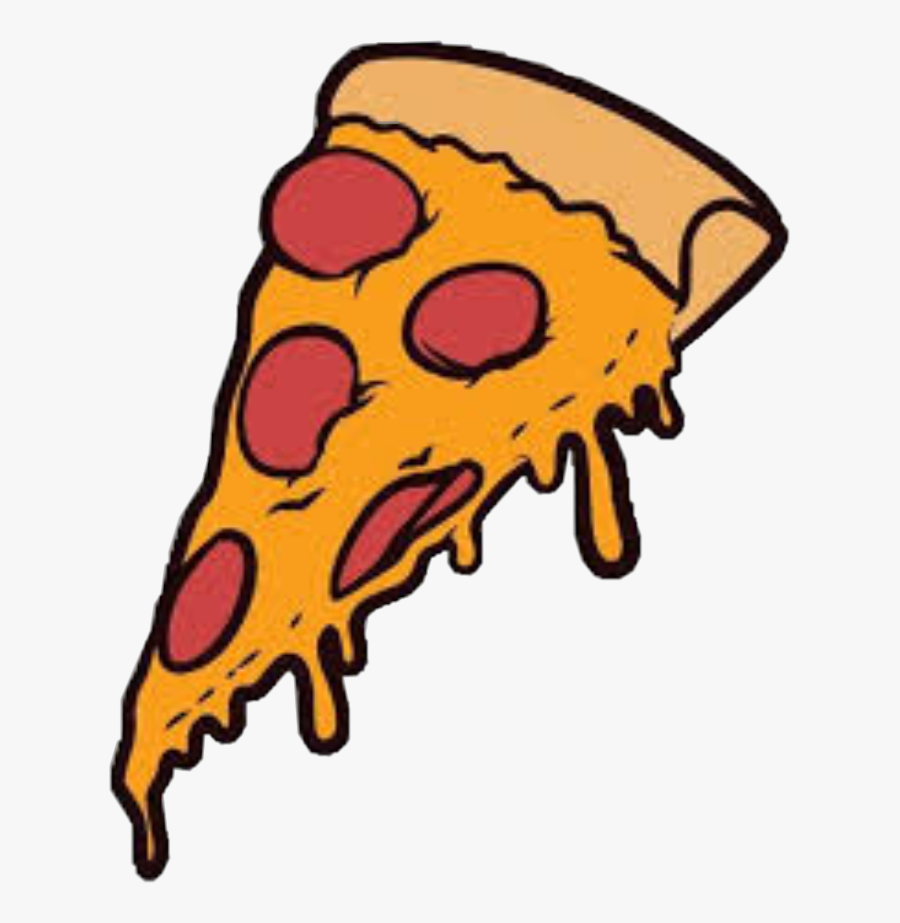 Pizza Y’alls - Cartoon Pizza Slice Png, Transparent Clipart