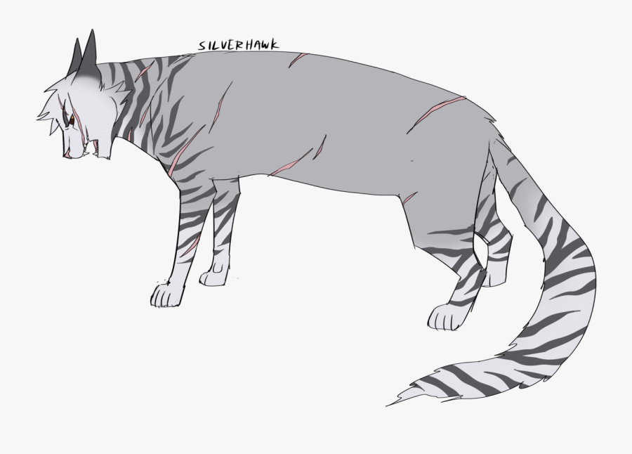 Silverhawk Request This Is Definetly Not Genetically - Warrior Cats Fighting Transparent, Transparent Clipart