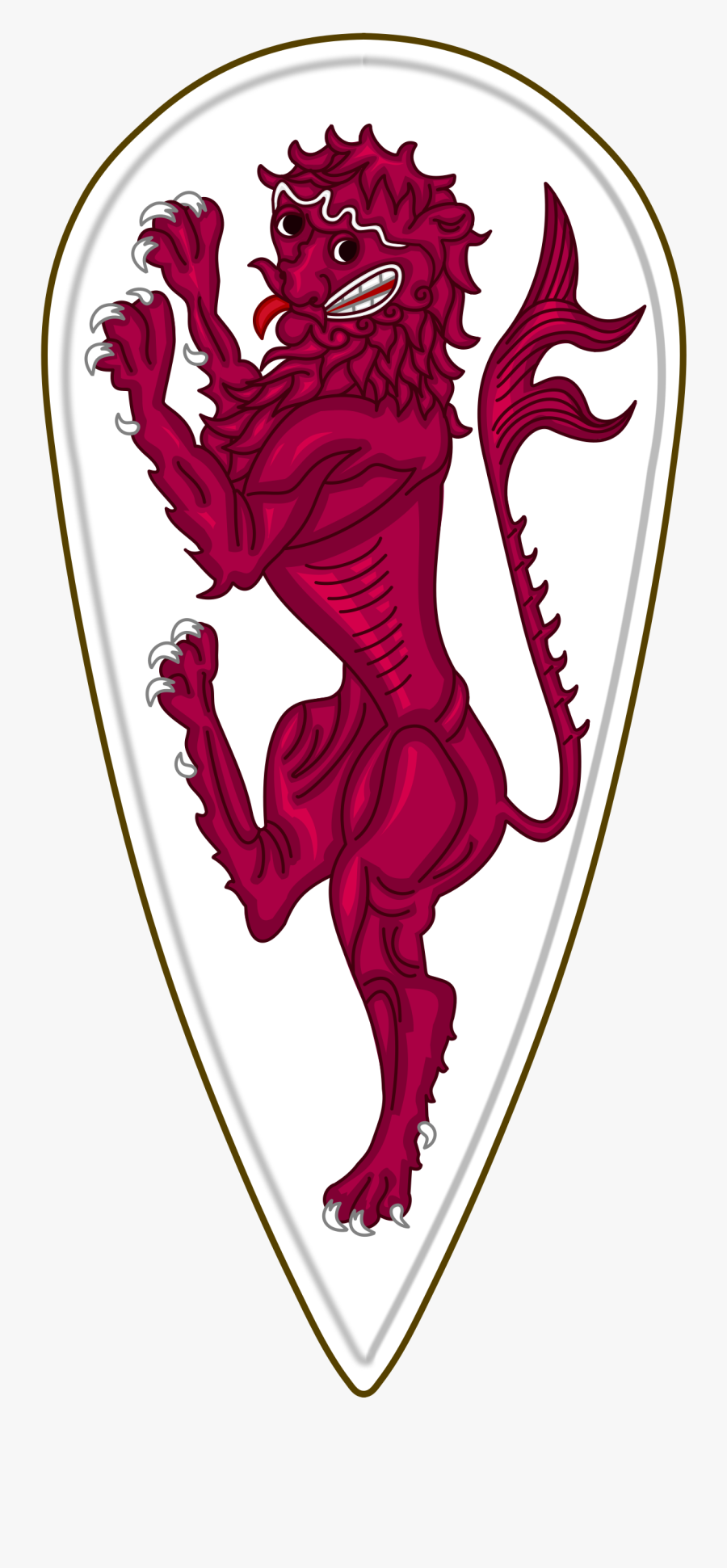 Estandarte Reino De León, Transparent Clipart