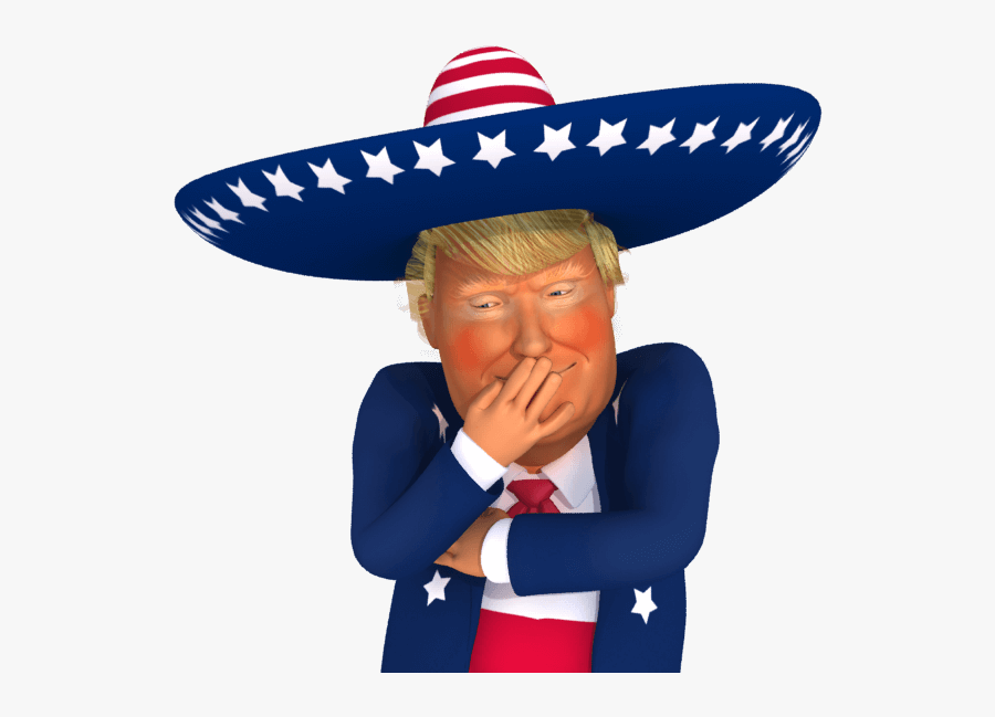 Donald Trump Doing The Floss, Transparent Clipart