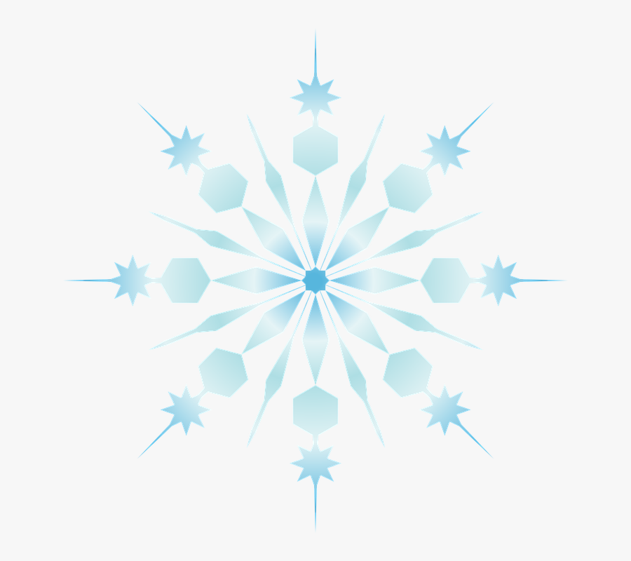 Transparent Background Snowflake Clipart, Transparent Clipart