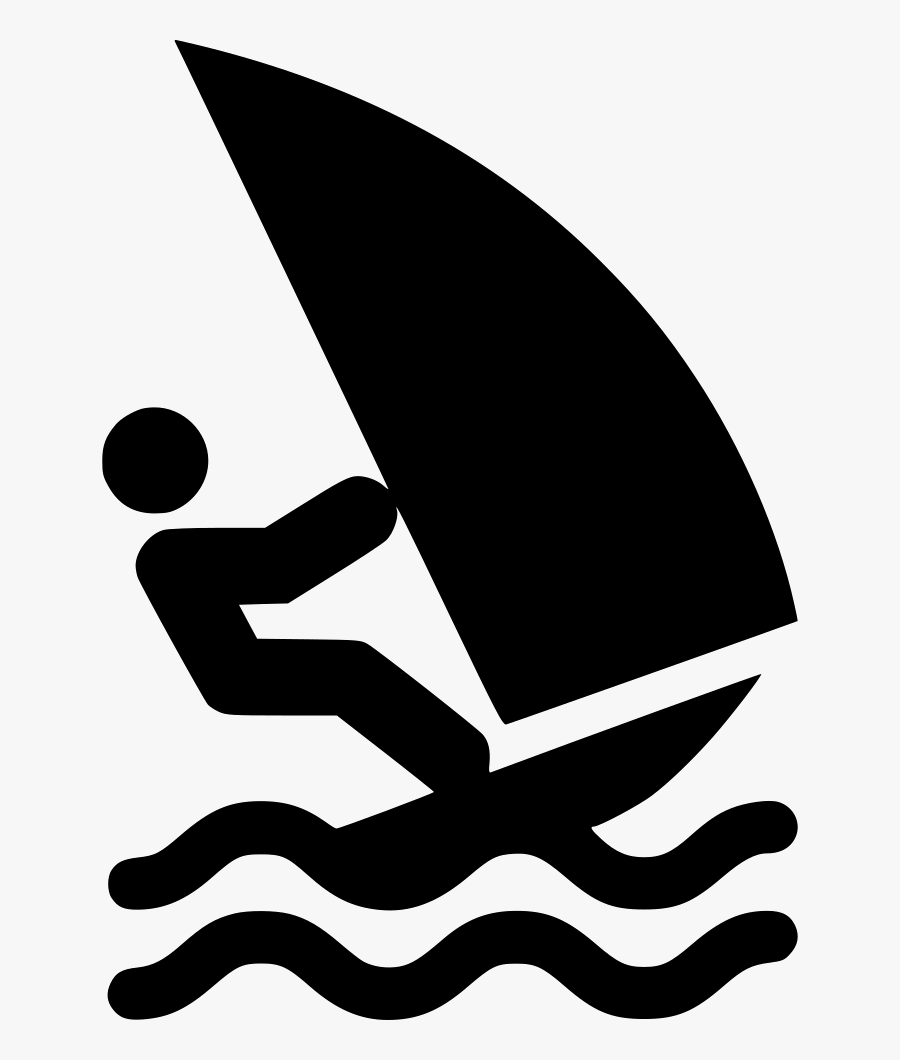 Windsurf - Aquatic Sport Icon Png, Transparent Clipart