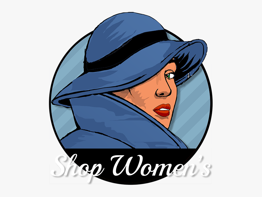 View Womens Collection - Women With Chapeau Cartoon, Transparent Clipart