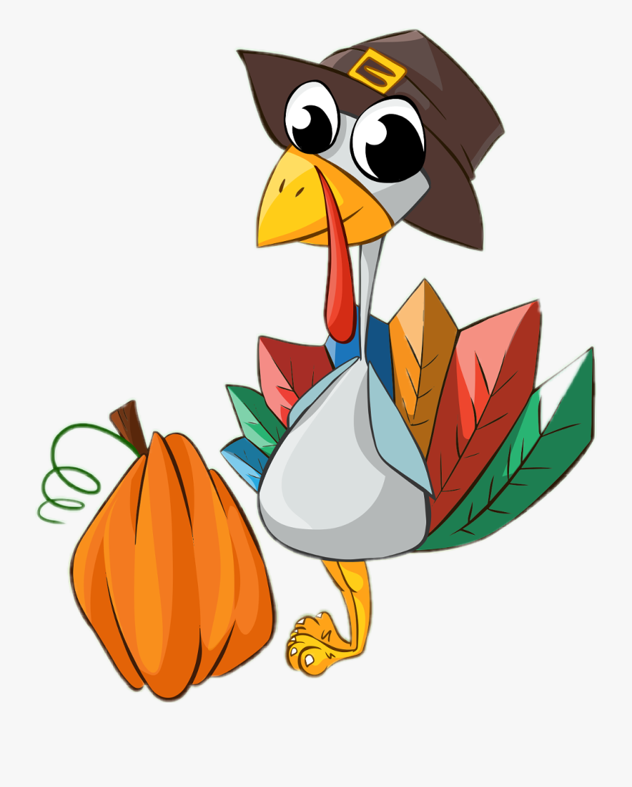 Turkey Sticker Clipart , Png Download - Happy Thanksgiving Day 2019, Transparent Clipart