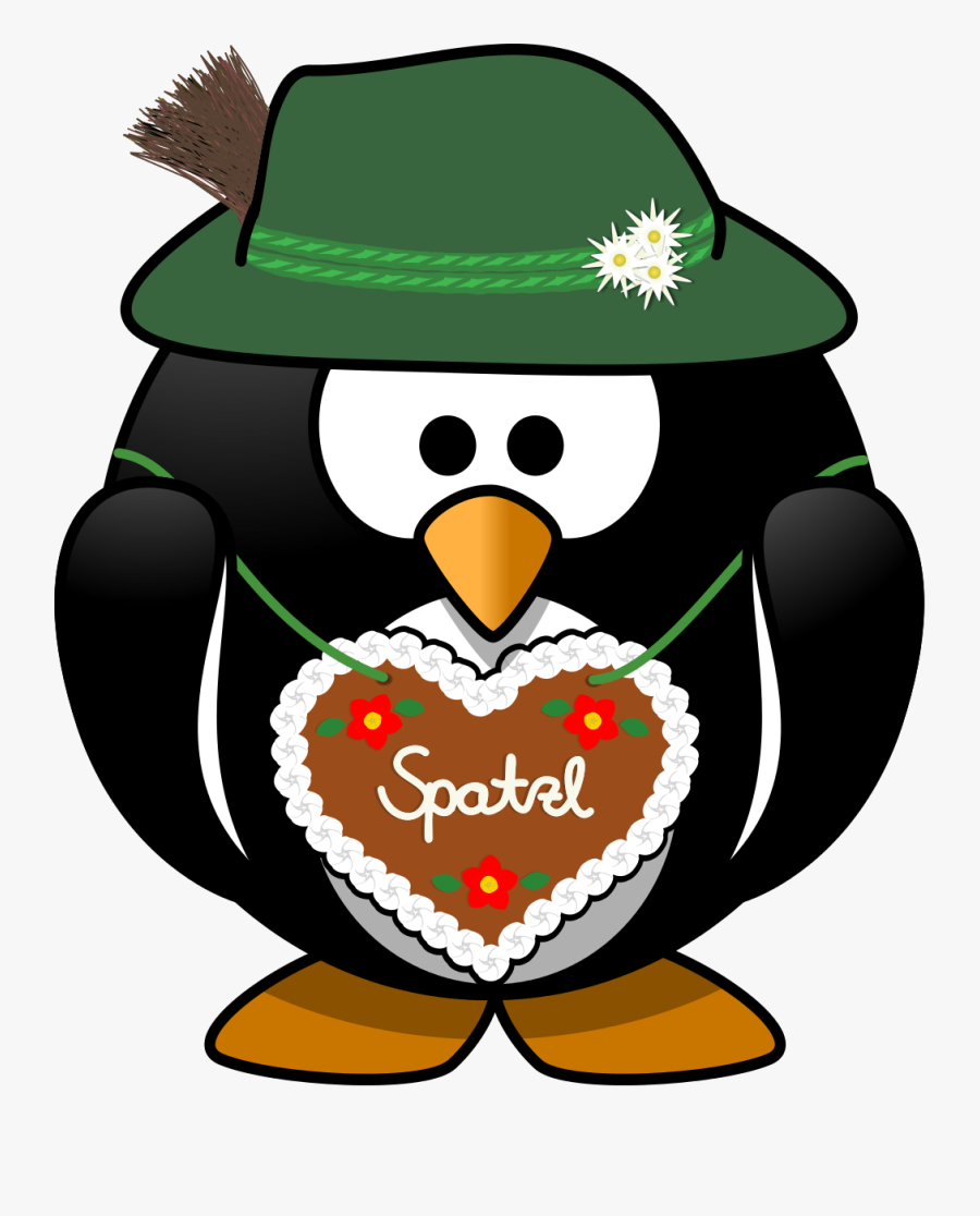 Penguin From The Alps Clipart By Moini - Pittsburgh Penguins Happy Birthday, Transparent Clipart