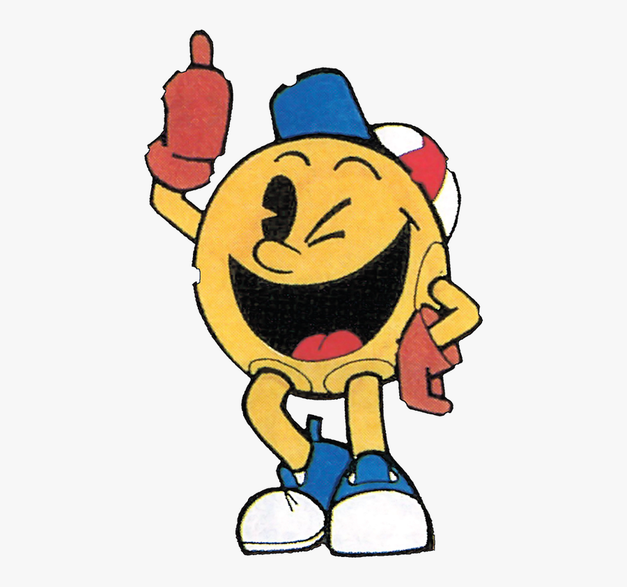 Jr Pac Man Artwork, Transparent Clipart