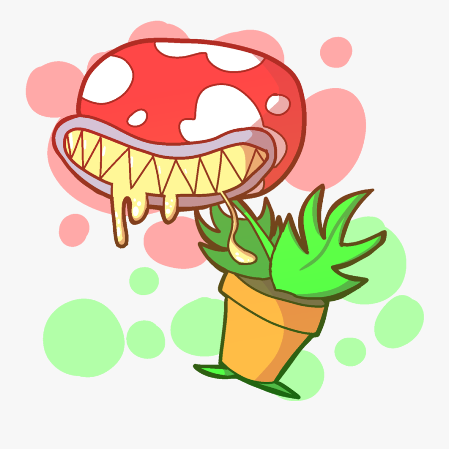 Piranha Plant, Transparent Clipart