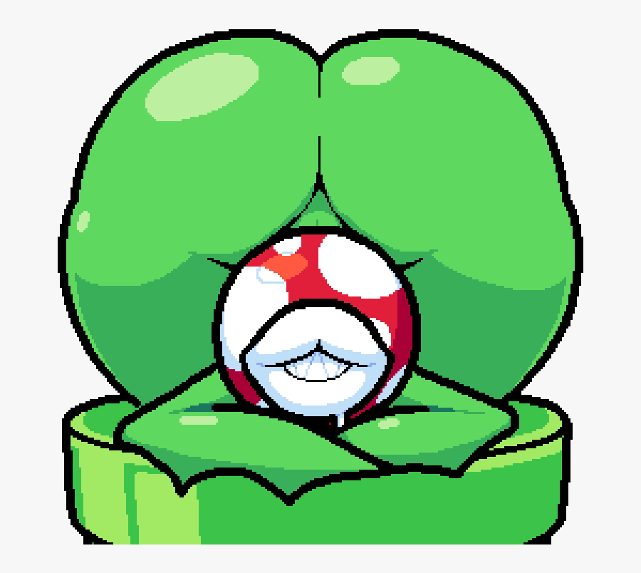 Mario Sexy Piranha Plant, Transparent Clipart