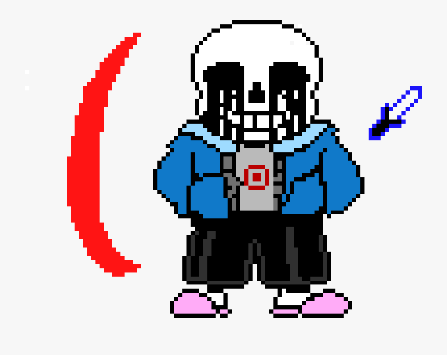 Undertale Sans Pixel, Transparent Clipart