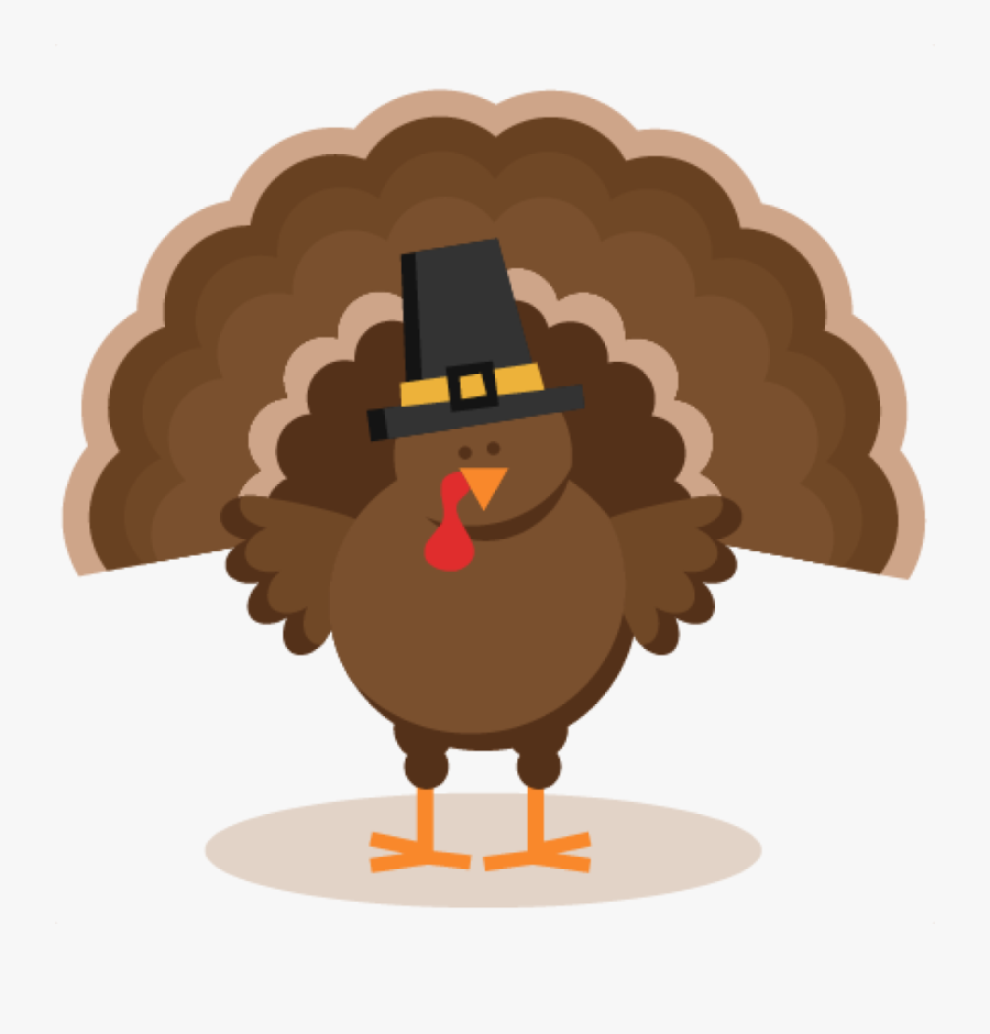 Cute Turkey Wave Hatenylo - Miss Kate Cuttables Thanksgiving, Transparent Clipart