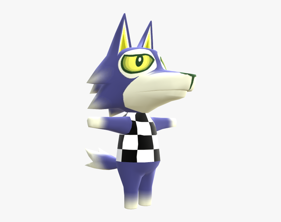 Animal Crossing Wolf, Transparent Clipart