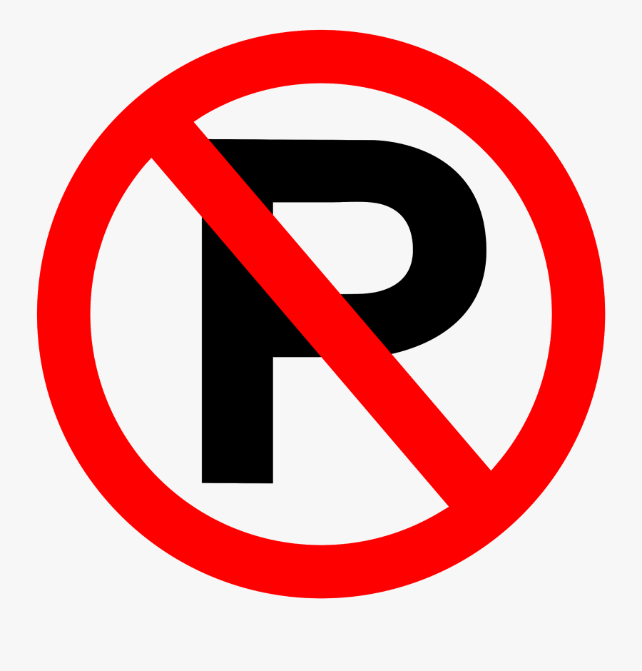No Parking Sign Singapore, Transparent Clipart