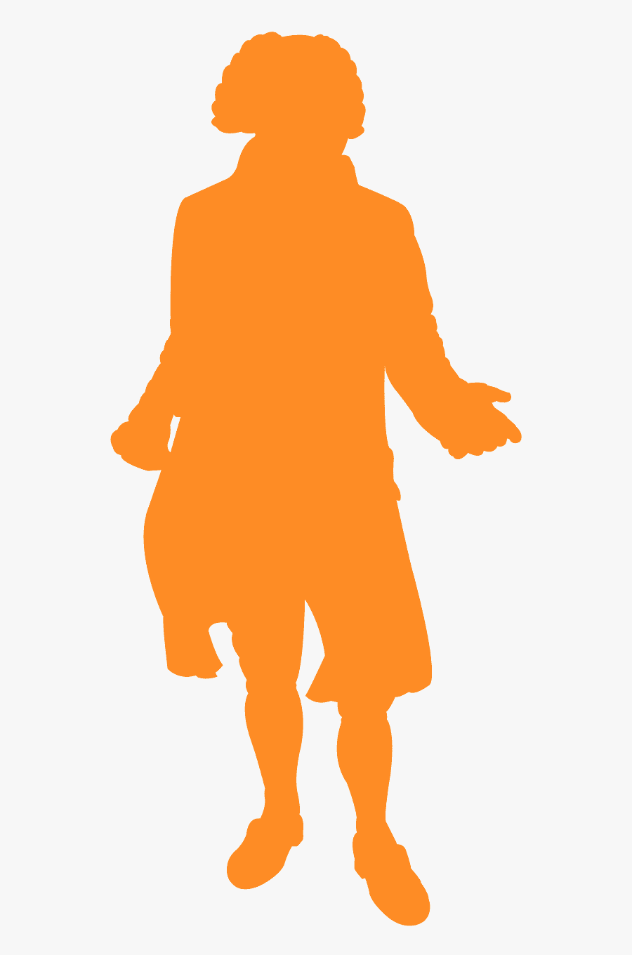 John Adams Silhouette, Transparent Clipart