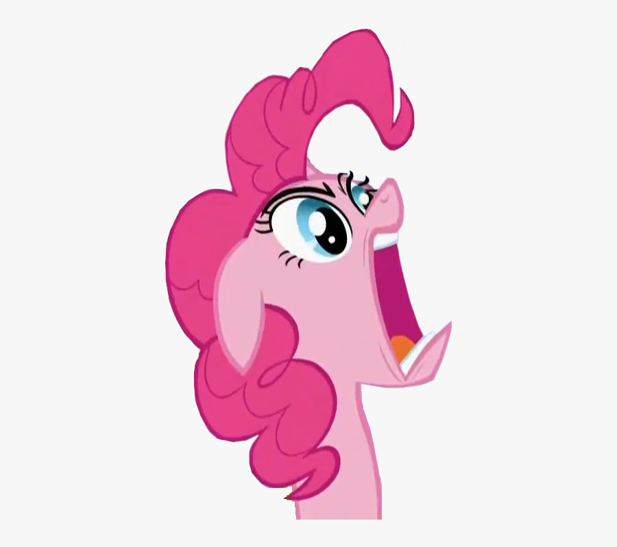 Pinkie Pie Pink Cartoon Nose Mammal Vertebrate Head - Pinkie Pie Forever, Transparent Clipart