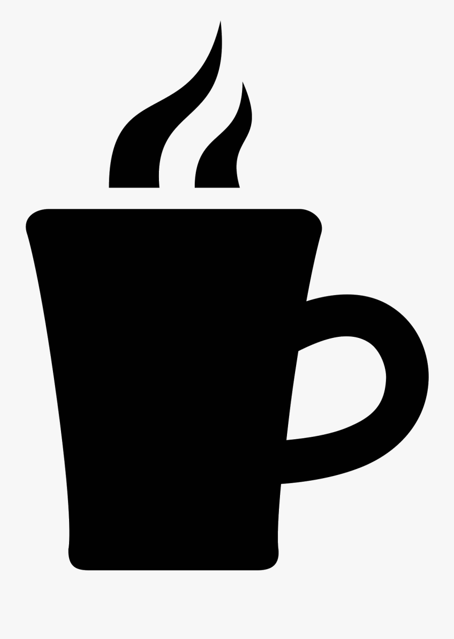 Clip Black And White Library Png Icon - Hot Chocolate Icon Vector, Transparent Clipart