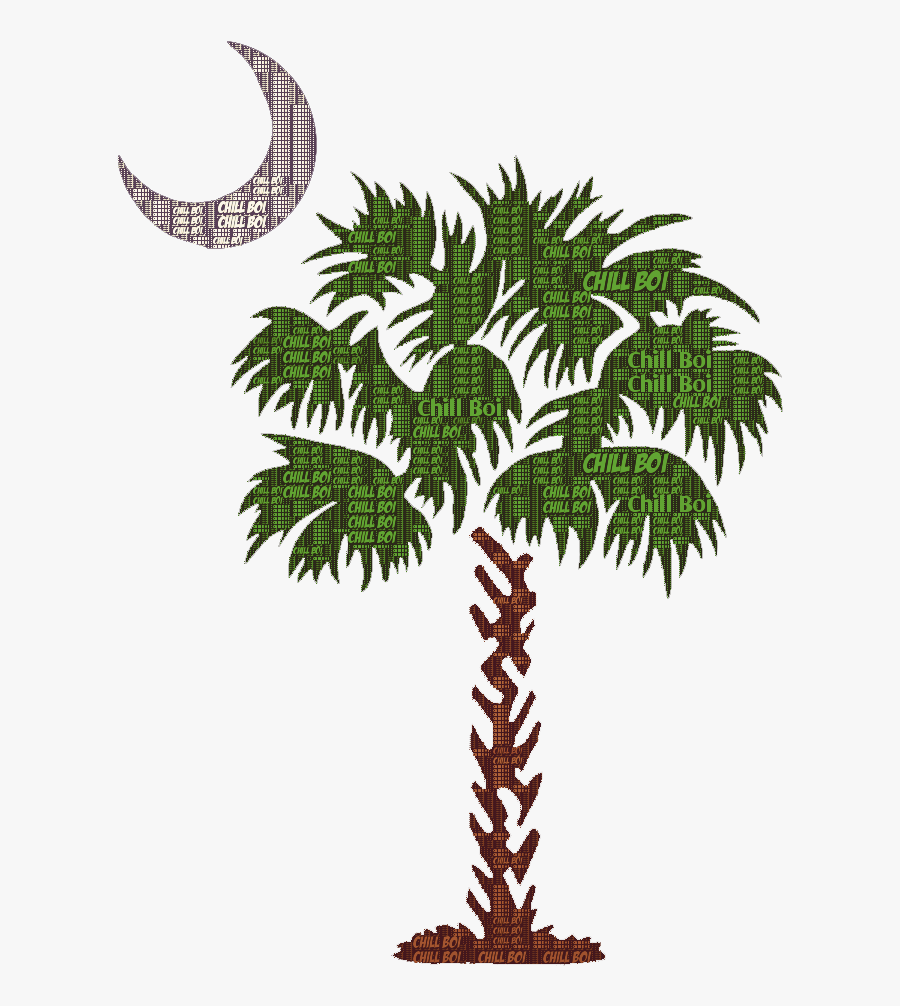 Sabal Palm Myrtle Beach Palm Trees Decal Charleston - South Carolina Palmetto Tree Crescent, Transparent Clipart