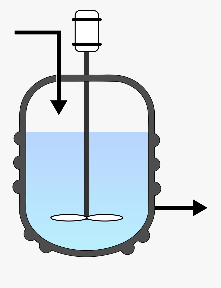 Continuous Stirred Tank Reactor, Transparent Clipart