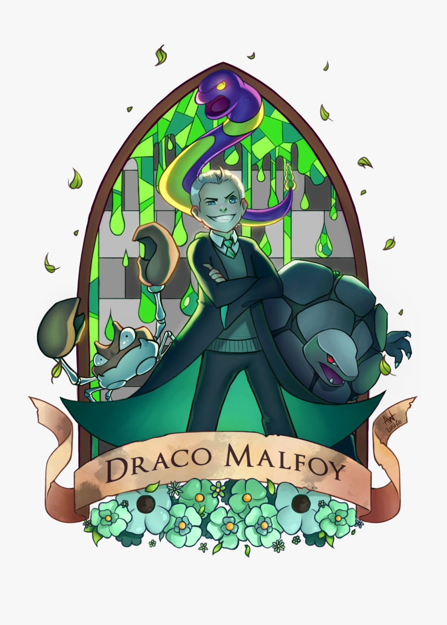 Draco Malfoy - Ginny Weasley Fan Art, Transparent Clipart