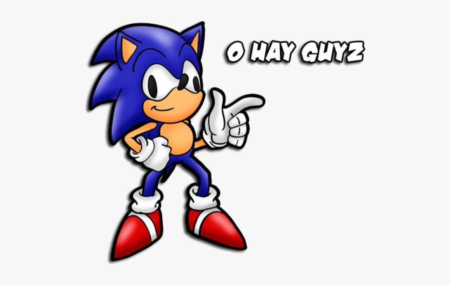 Sonic The Hedgehog - Sonic The Hedgehog Down Syndrome, Transparent Clipart