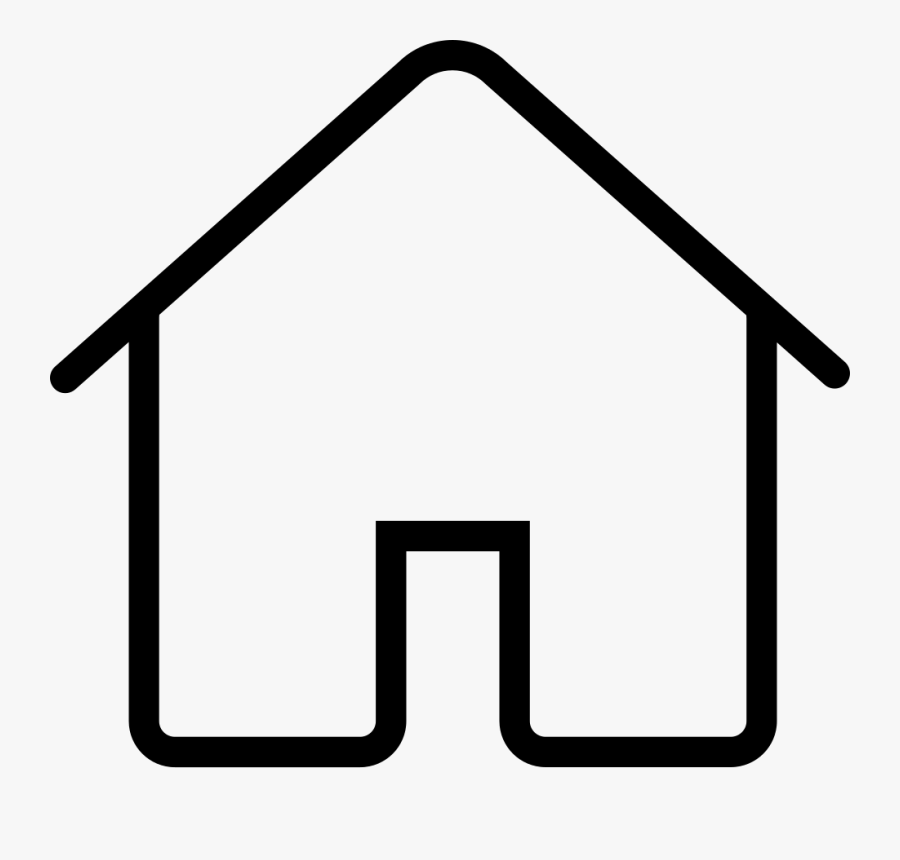 Tab Main - Home Icon For Dashboard, Transparent Clipart