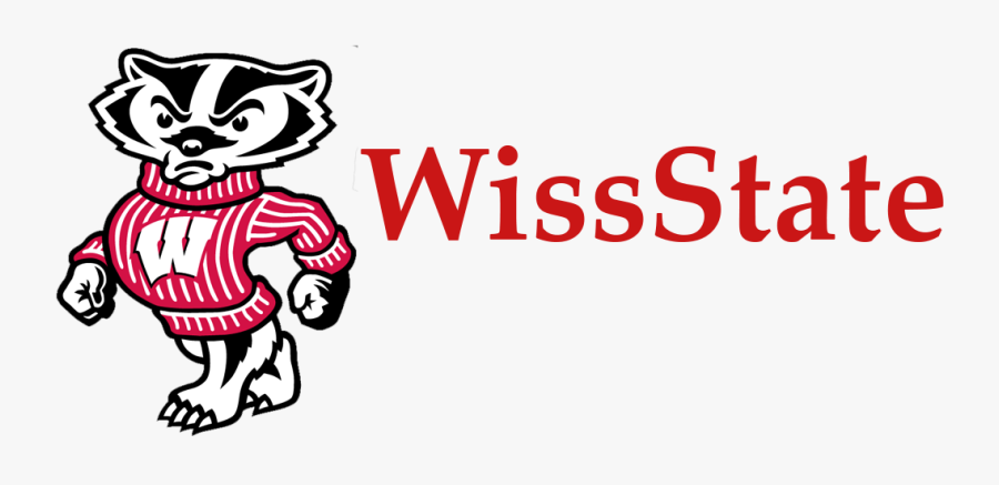 Logo Of The State University Of Wisconsin - Wisconsin Badgers, Transparent Clipart