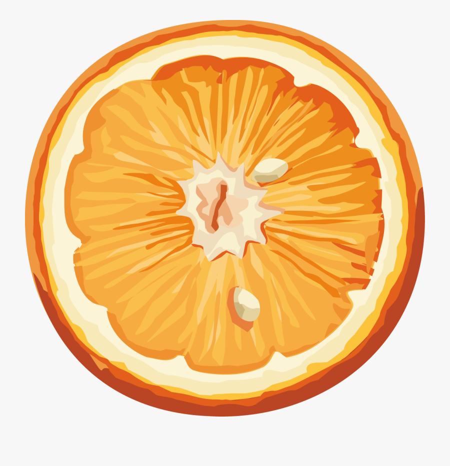 Картинка Апельсин На Прозрачном Фоне, Transparent Clipart