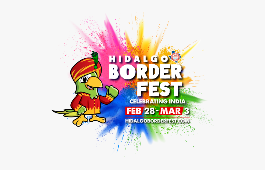 Hbf Home Pg Logo Hor - Hidalgo Borderfest, Transparent Clipart