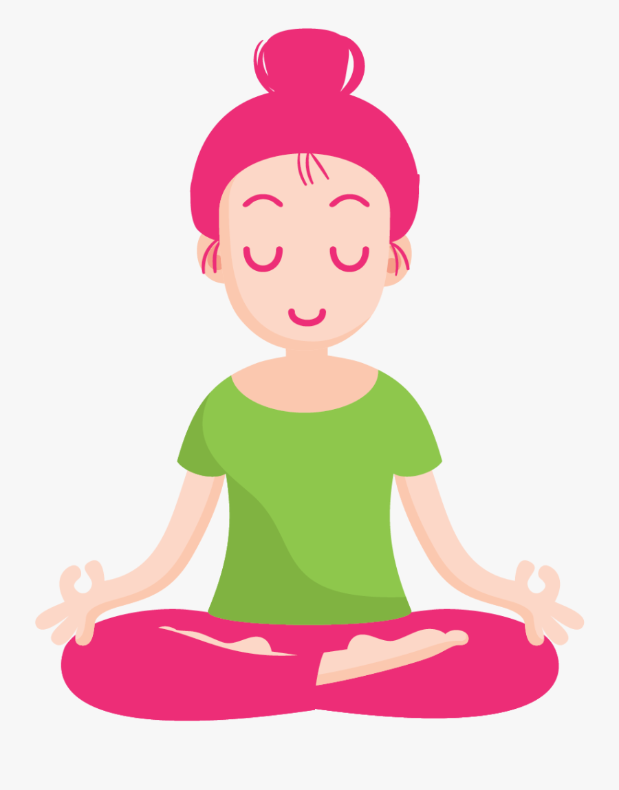 Pranayama Cartoon, Transparent Clipart