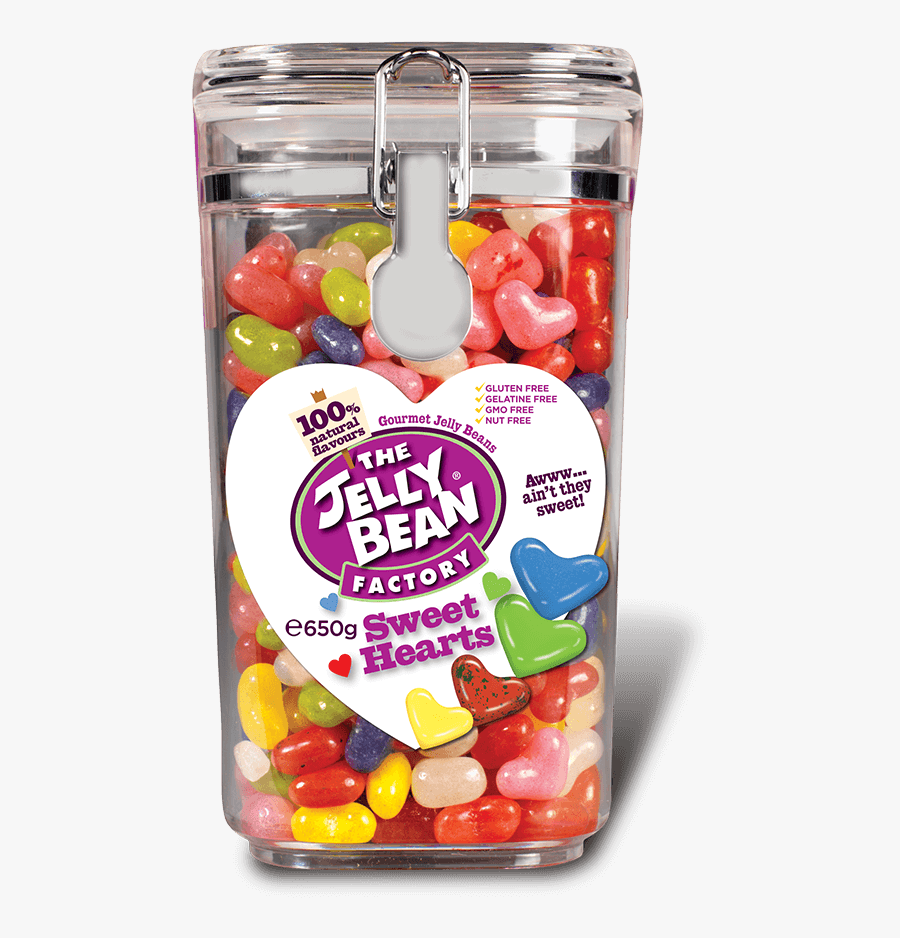 Transparent Jelly Beans Clipart - Jelly Beans Sweet Hearts, Transparent Clipart