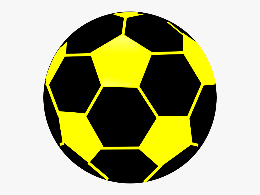 Black And Yellow Ball, Transparent Clipart