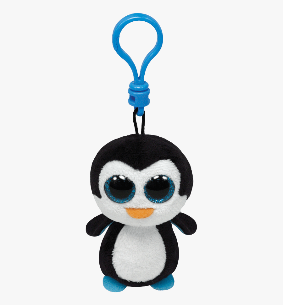 Ty Beanie Boos Penguin Keychain, Transparent Clipart