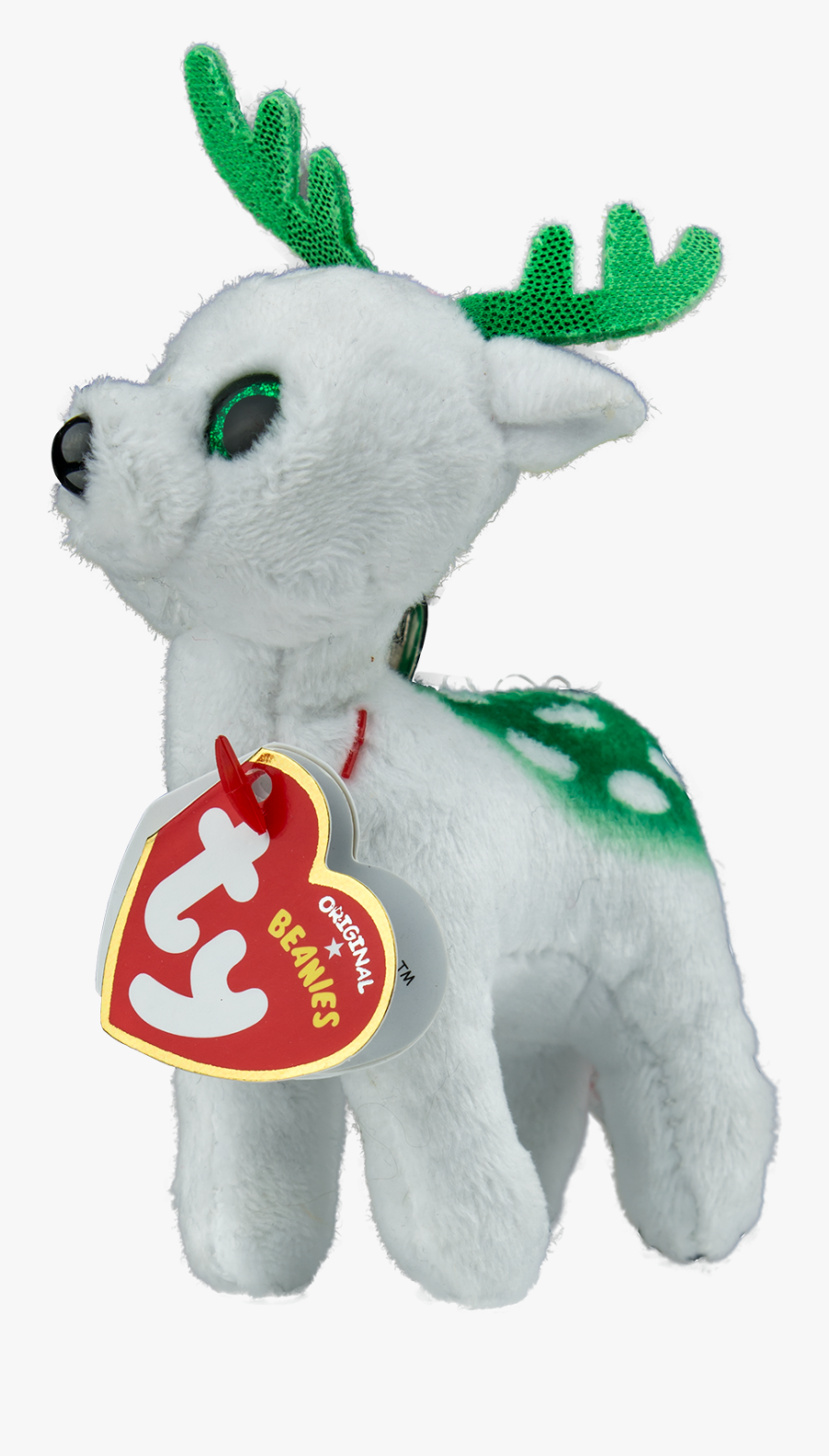 Peppermint The White Reindeer 3” Clip On Plush - Plush, Transparent Clipart