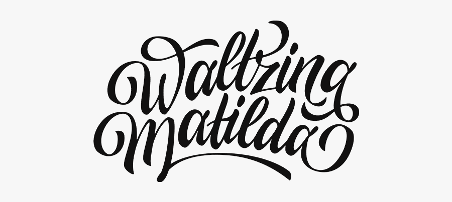 Waltzing Matilda Drawing, Transparent Clipart