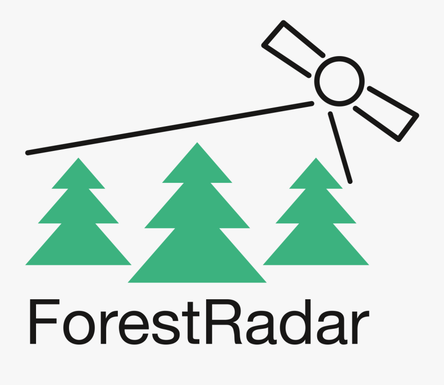 Forestradar Logo - Christmas Tree, Transparent Clipart