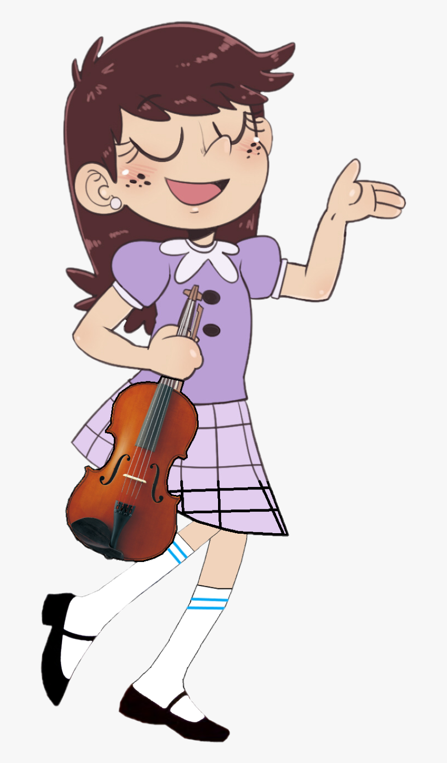 Cry Clipart Loud Person - Little Luna Loud, Transparent Clipart