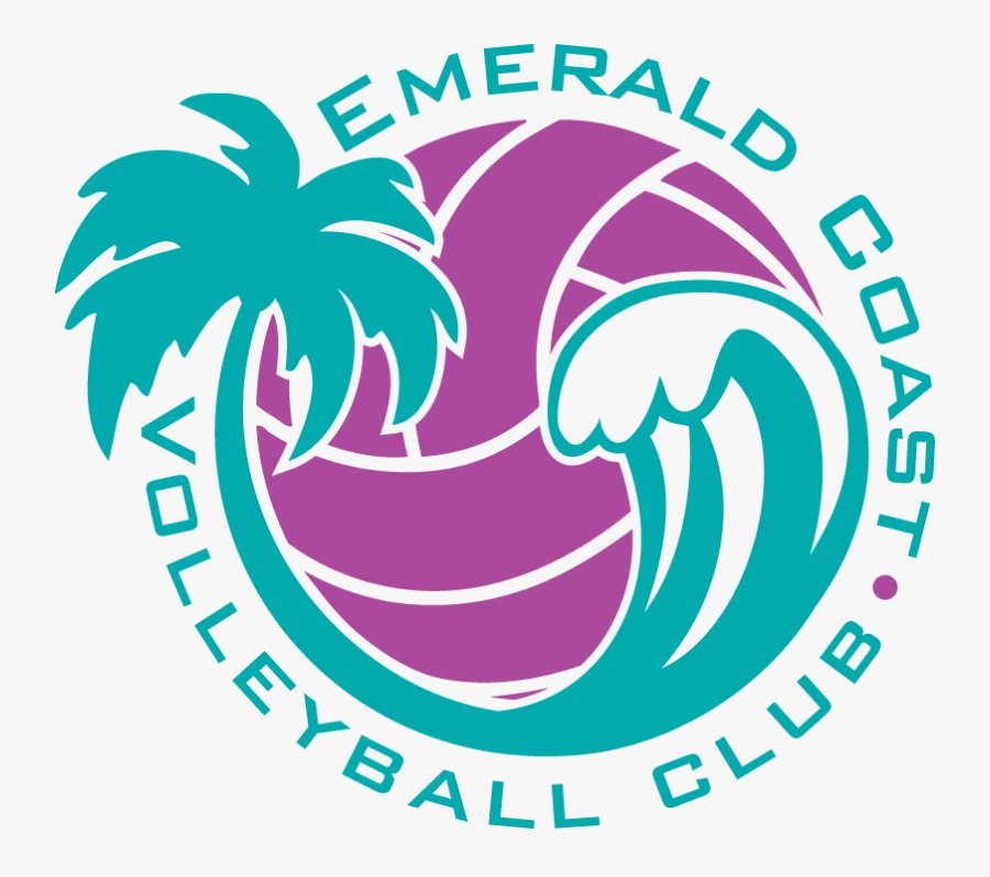Emerald Coast Volleyball Club, Transparent Clipart