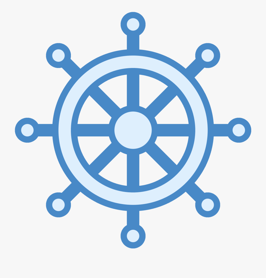 Ship Wheel Icon Clipart , Png Download - Ship Steering Wheel Icon, Transparent Clipart
