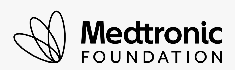 Medtronic Foundation - Black-and-white, Transparent Clipart
