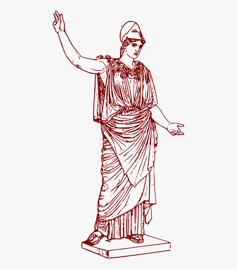 Goddess Greek Athena - Athena The Goddess Transparent Background, Transparent Clipart