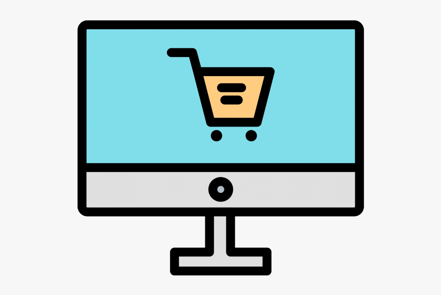 Online Shopping Icon Png Image Free Download Searchpng - Online Shopping Icon Vector, Transparent Clipart