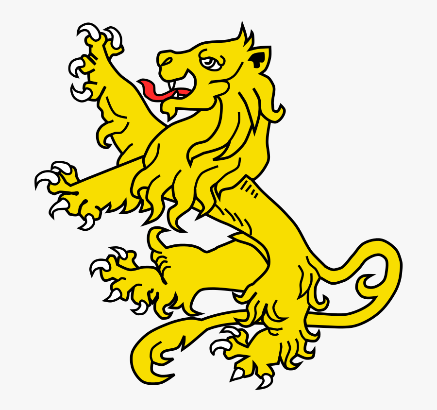Coat Of Arms Lion, Transparent Clipart