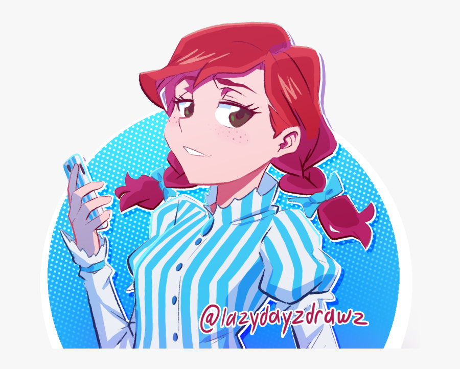 I Can Absolutely Get Behind ‘smug Anime Wendy’ - Wendy's Fast Food Anime, Transparent Clipart