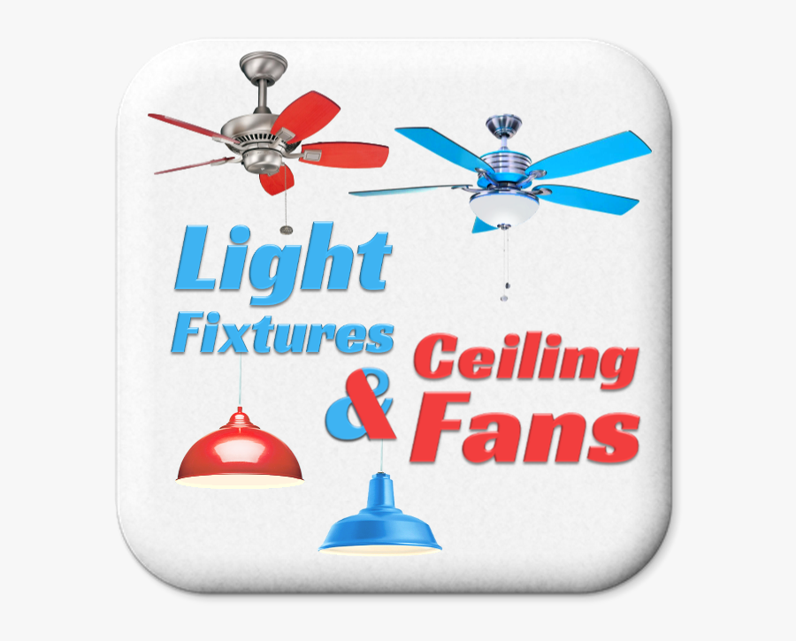 Ceiling Fan, Transparent Clipart