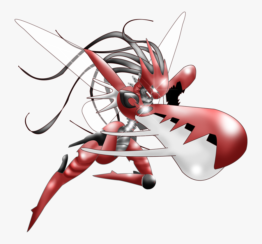 Pokemon Mega Scizor , Free Transparent Clipart - ClipartKey