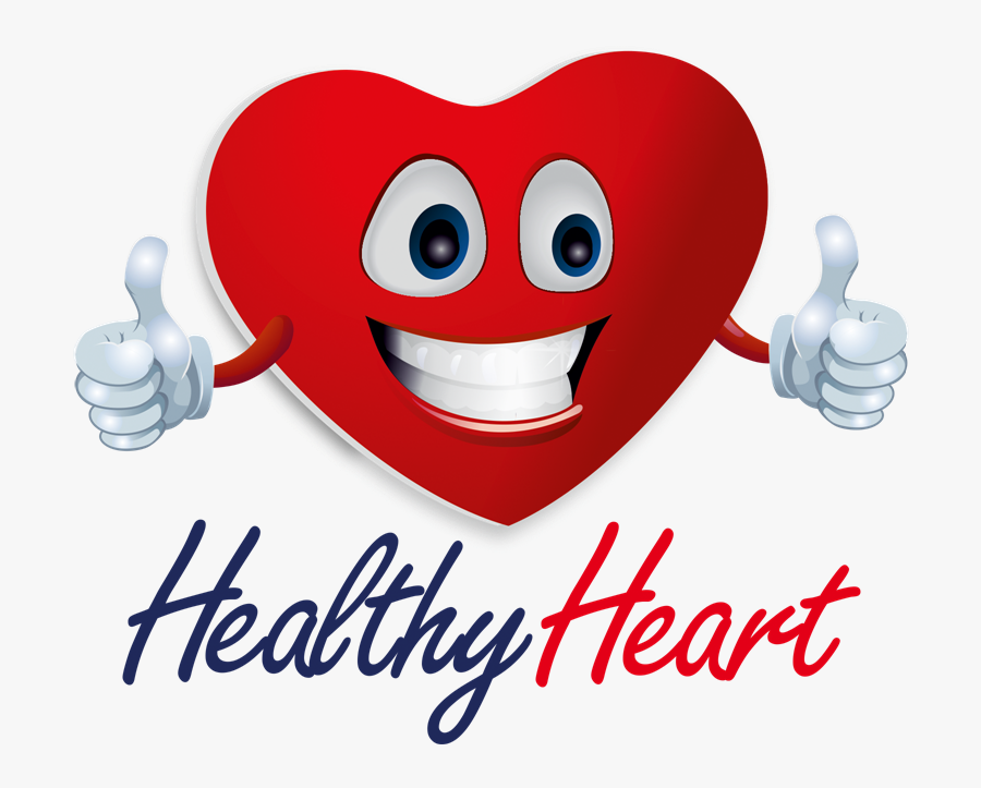 Healthy Heart Cartoon Png, Transparent Clipart