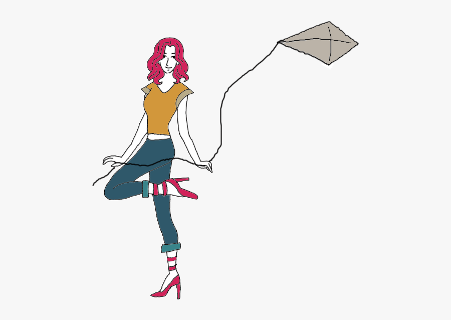 Kite - Illustration, Transparent Clipart