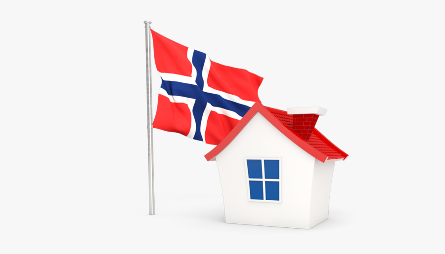 House With Flag - House With Malaysia Flag, Transparent Clipart