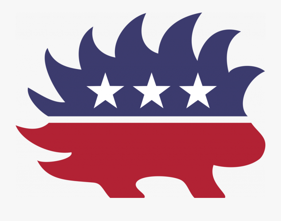 Libertarian Party Porcupine, Transparent Clipart