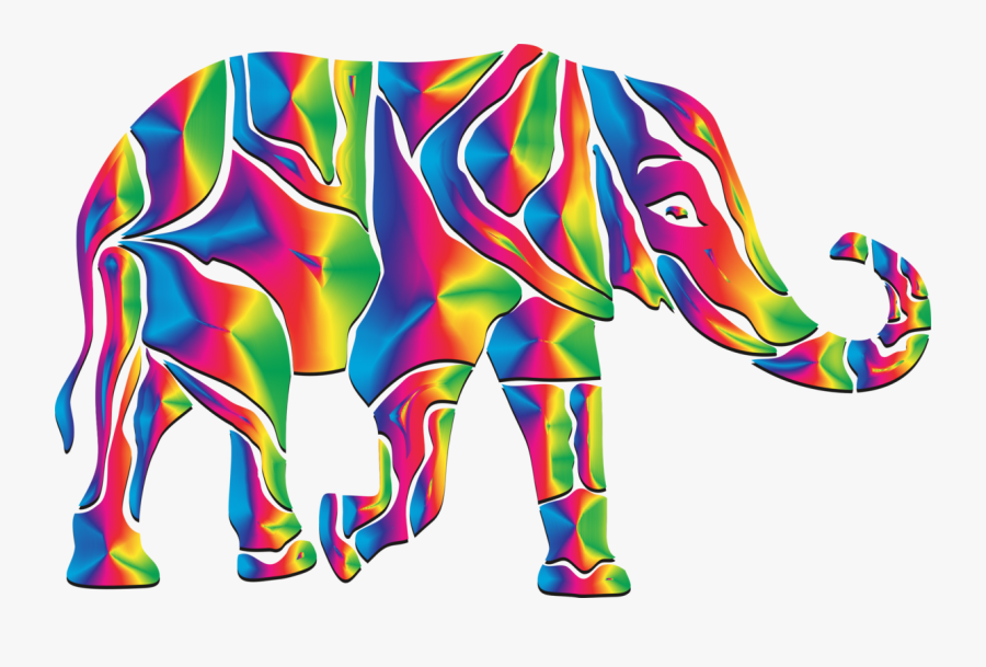 Art,organ,horse Like Mammal - Free Clip Art Elephant Abstract, Transparent Clipart